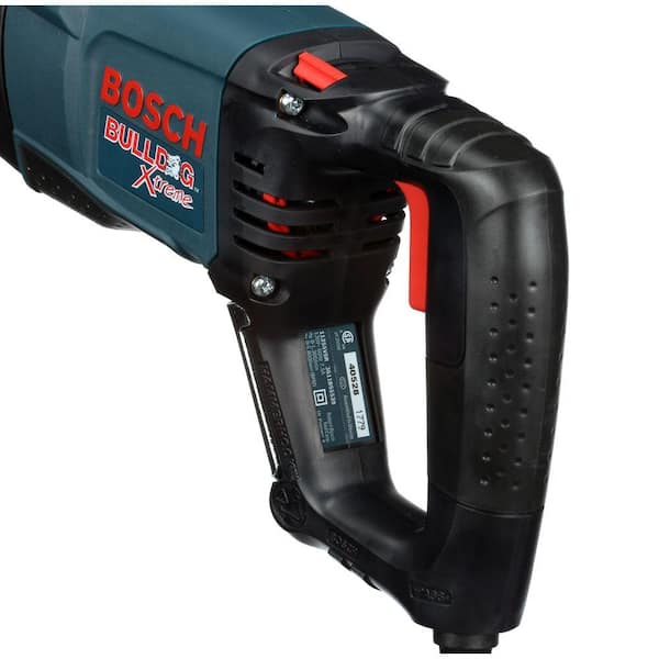 Bulldog Xtreme 8 Amp 1 in. Corded Variable Speed SDS-Plus Concrete/Masonry Rotary Hammer Drill with Carrying Case