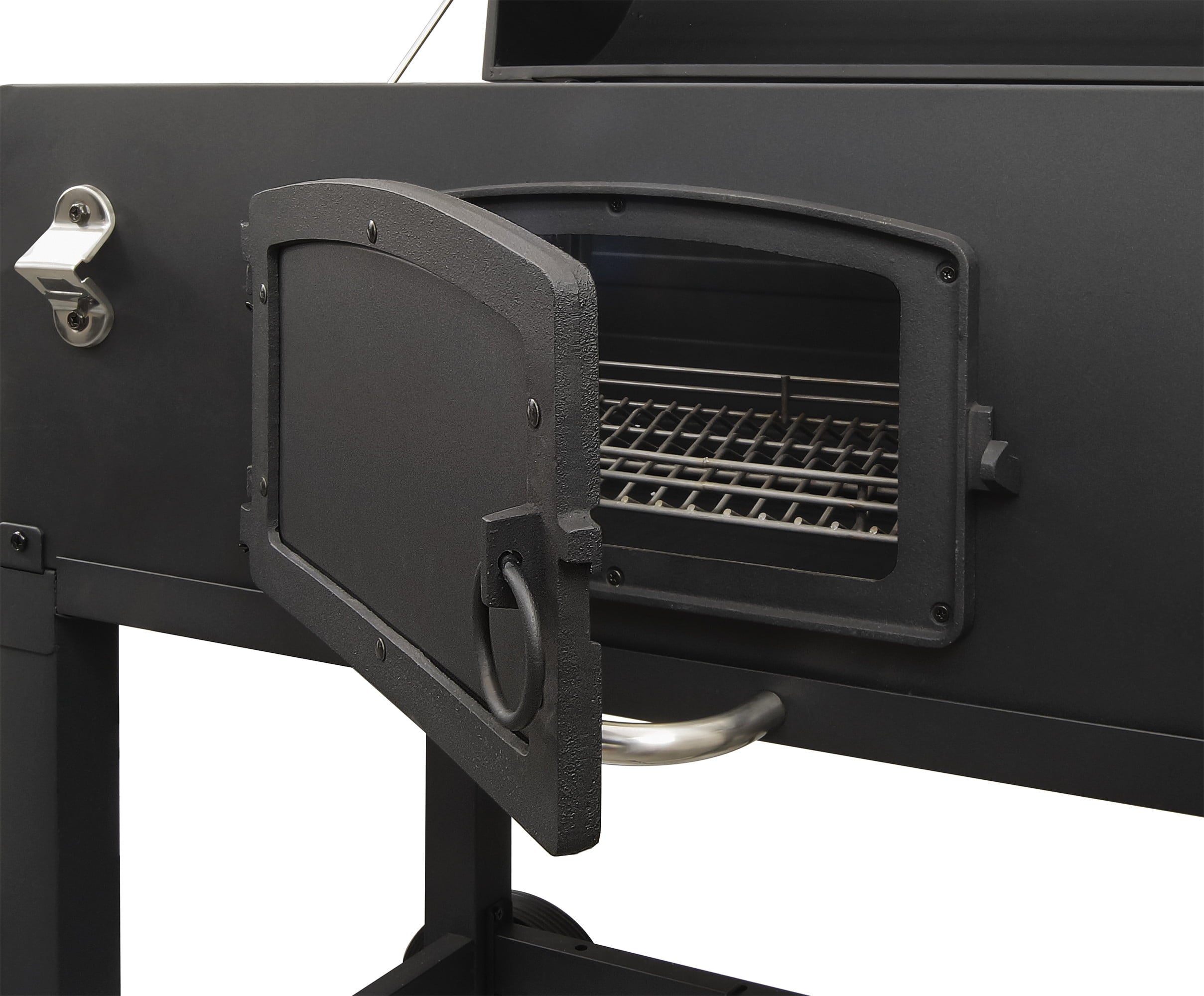 X-Large Heavy-Duty Charcoal Grill - 32 in. W- 816 sq.in. of Cooking Area Black