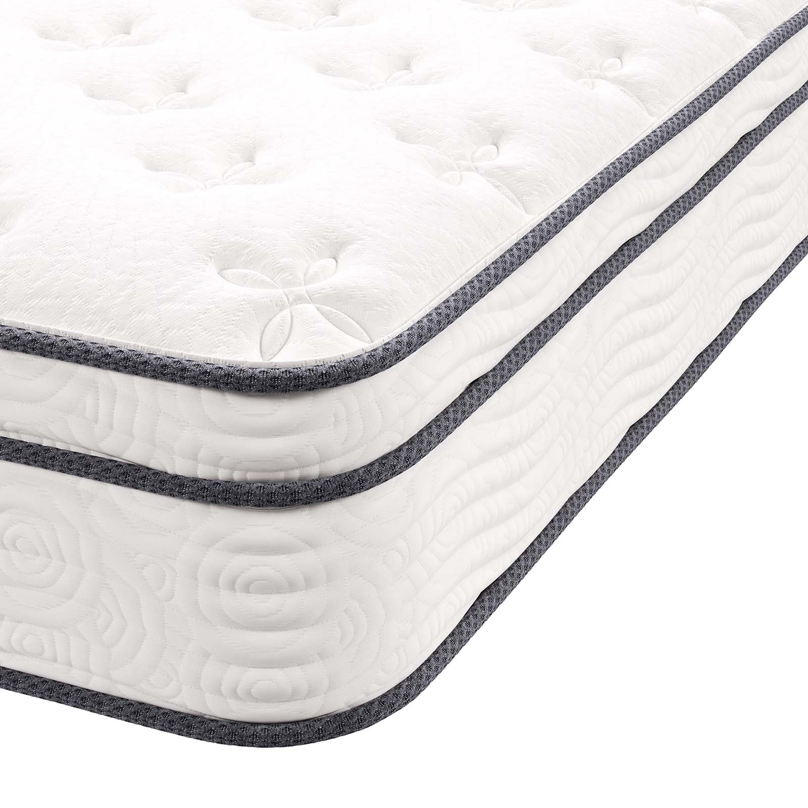 Jenna 10 Twin Innerspring Mattress. Multiple Colors