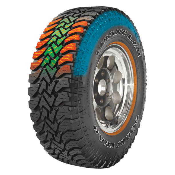 Wrangler Authority A/T LT265/70R17 121Q All-Season Tire