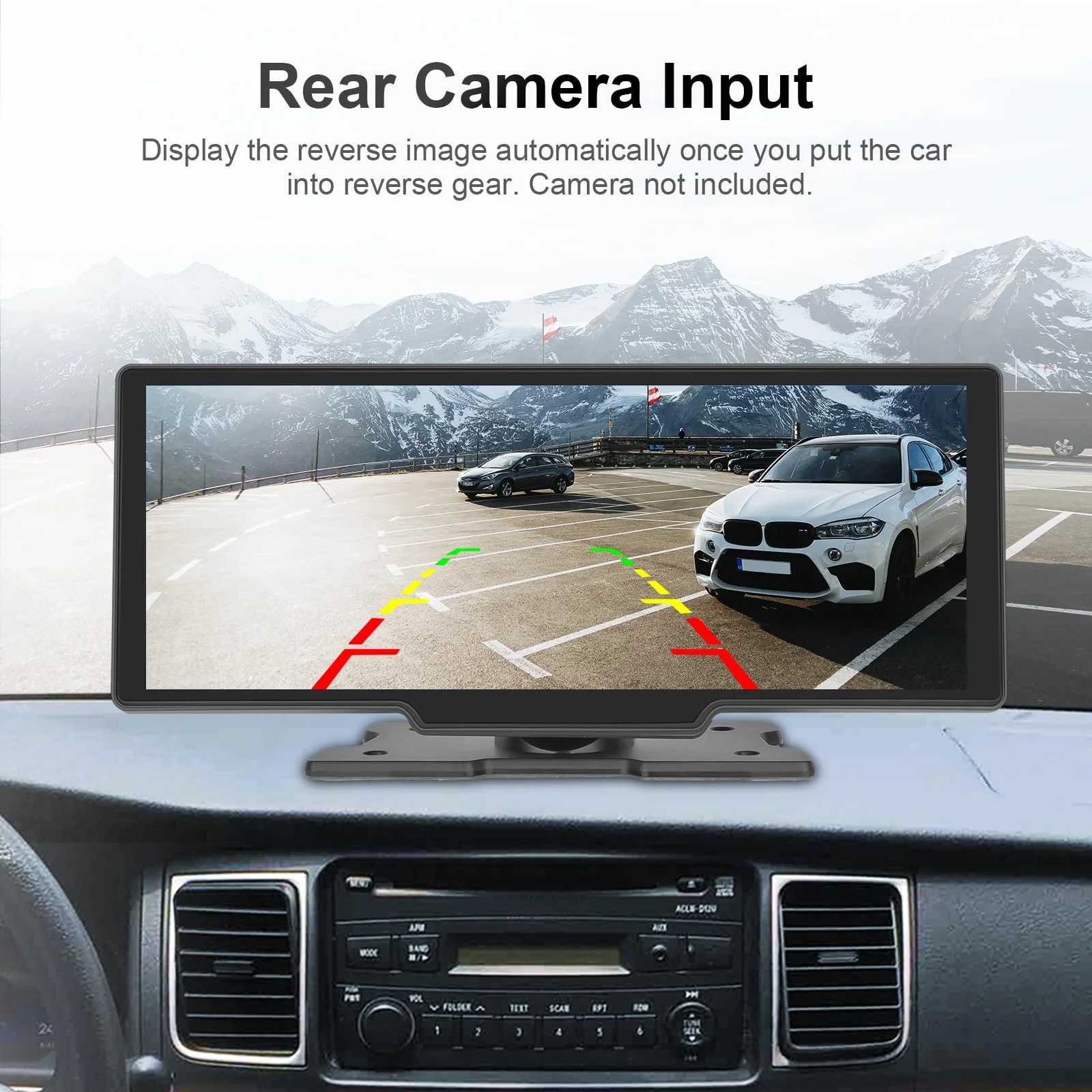 Podofo 10.26 Touchscreen Wireless Apple Carplay