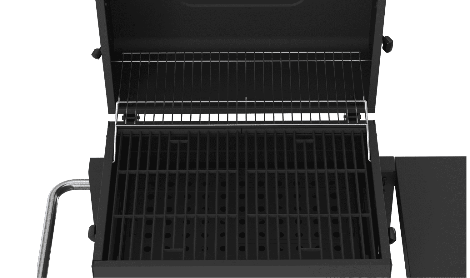 Grill Heavy Duty 24-Inch Charcoal Grill. Black