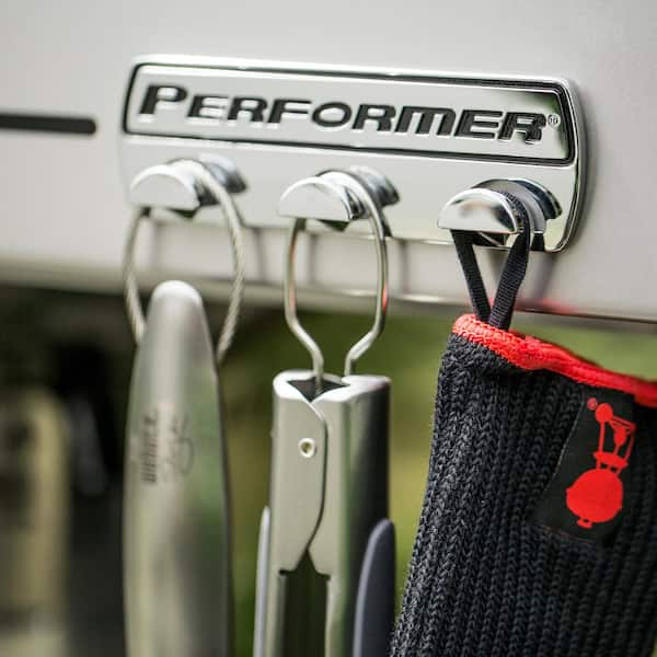 22 in. Performer Deluxe Charcoal Grill in Copper with Built-In Thermometer and Digital Timer