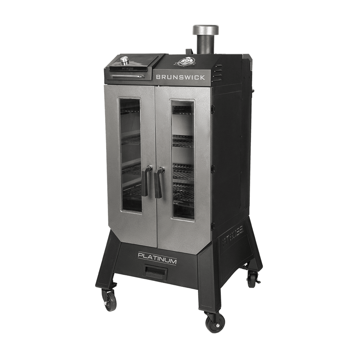 Boss Platinum Brunswick Wi-Fi? Enabled Wood Pellet Vertical Smoker