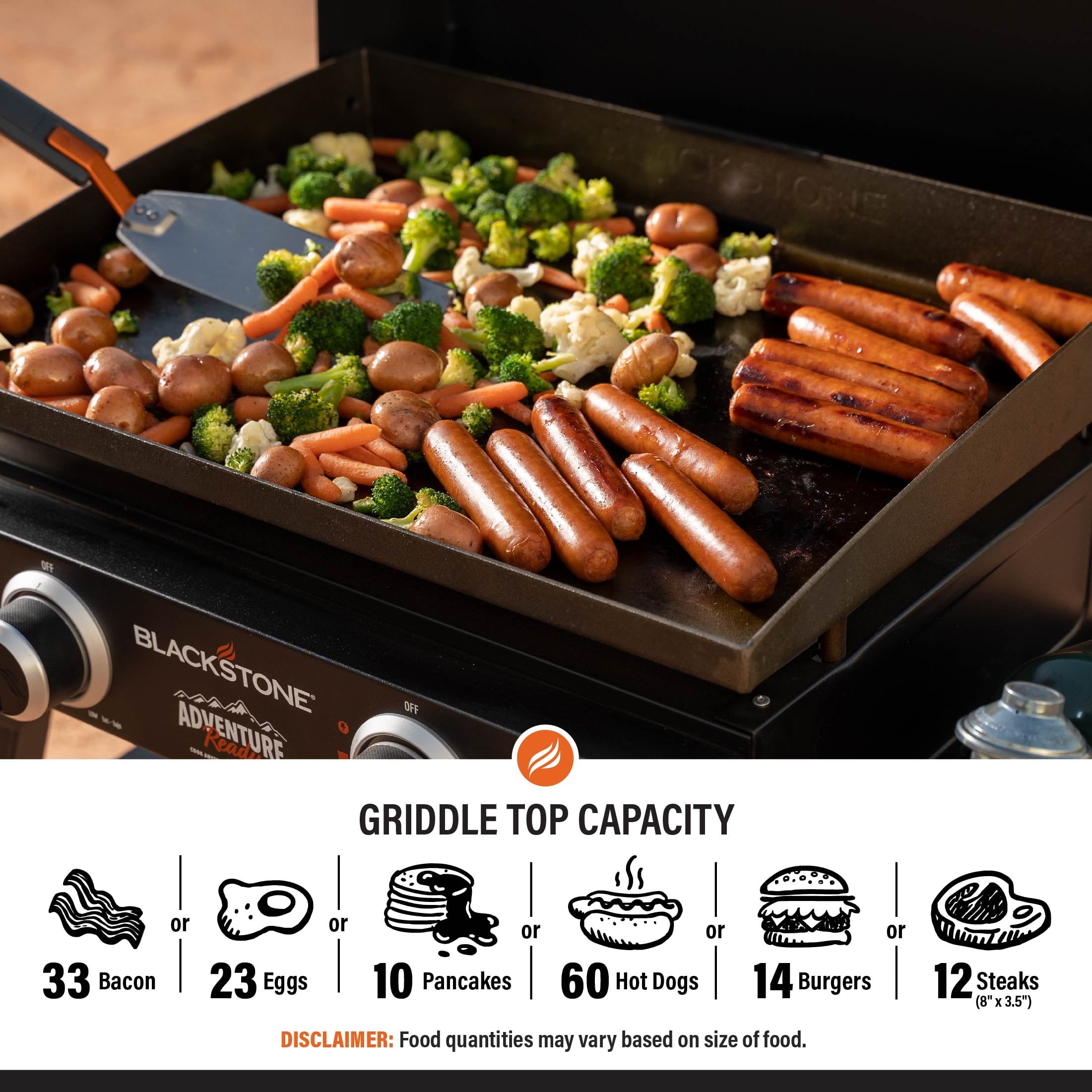 Adventure Ready 22 Griddle with Stand and Adapter Hose