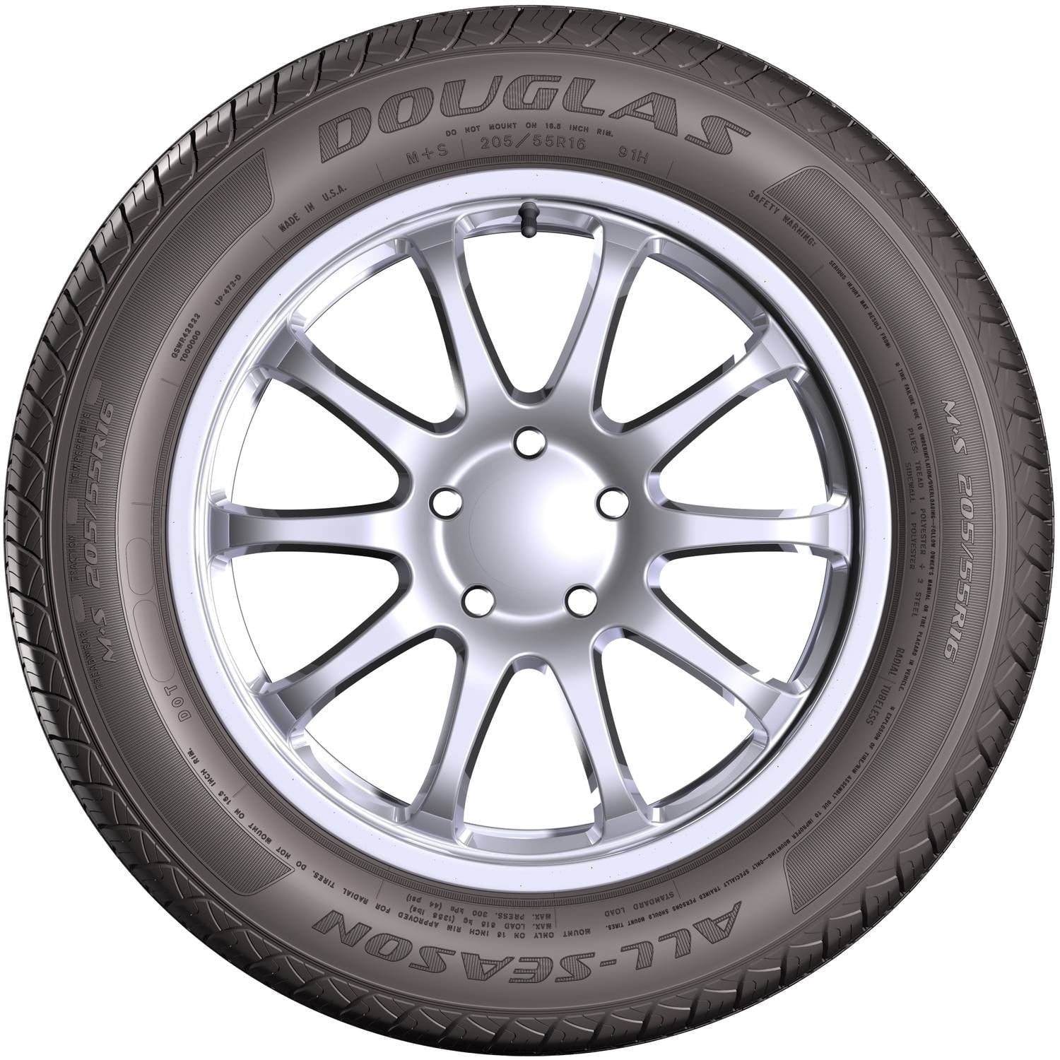 All-Season 195/70R14 91S All-Season Tire
