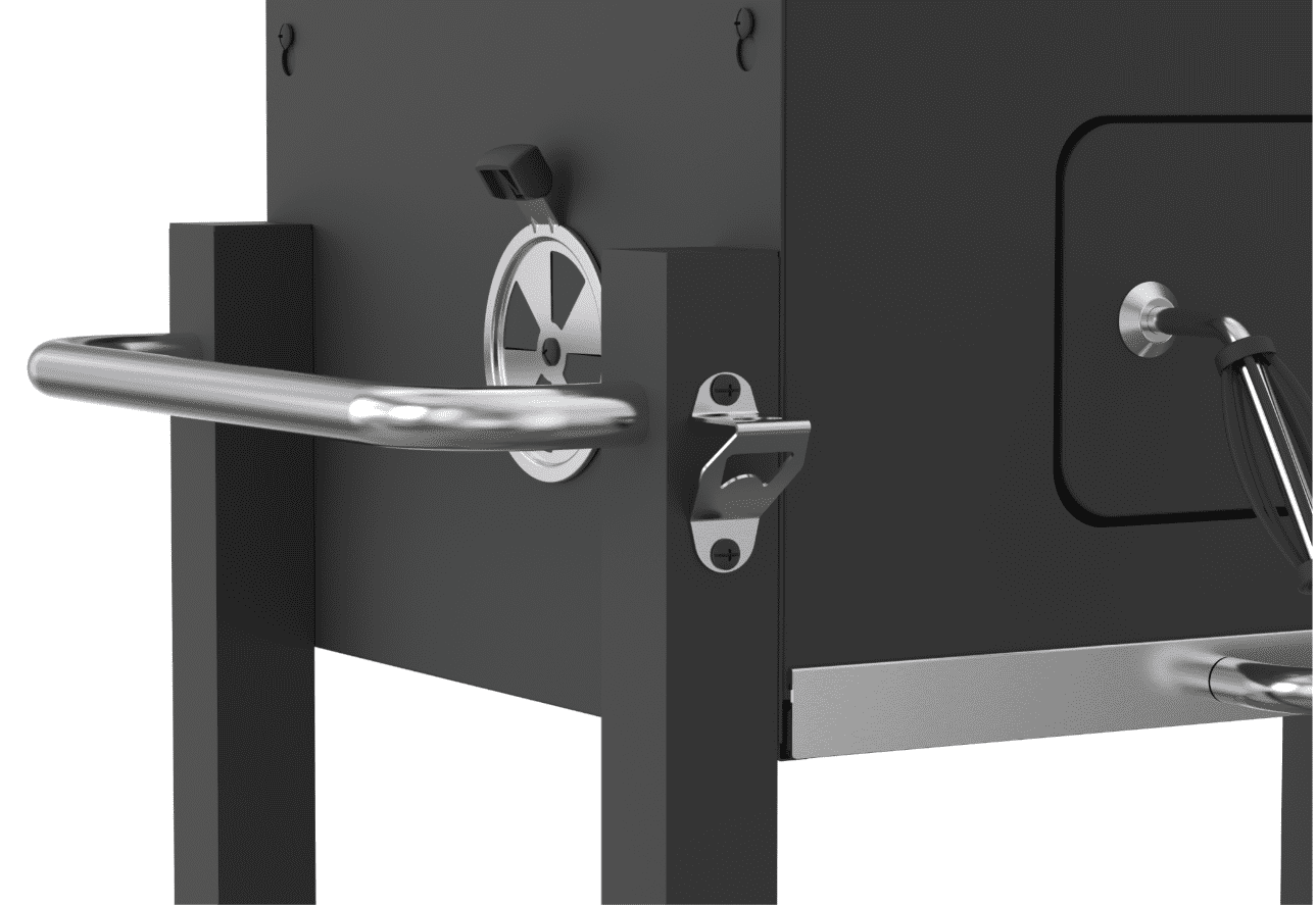 Grill Heavy Duty 24-Inch Charcoal Grill. Black