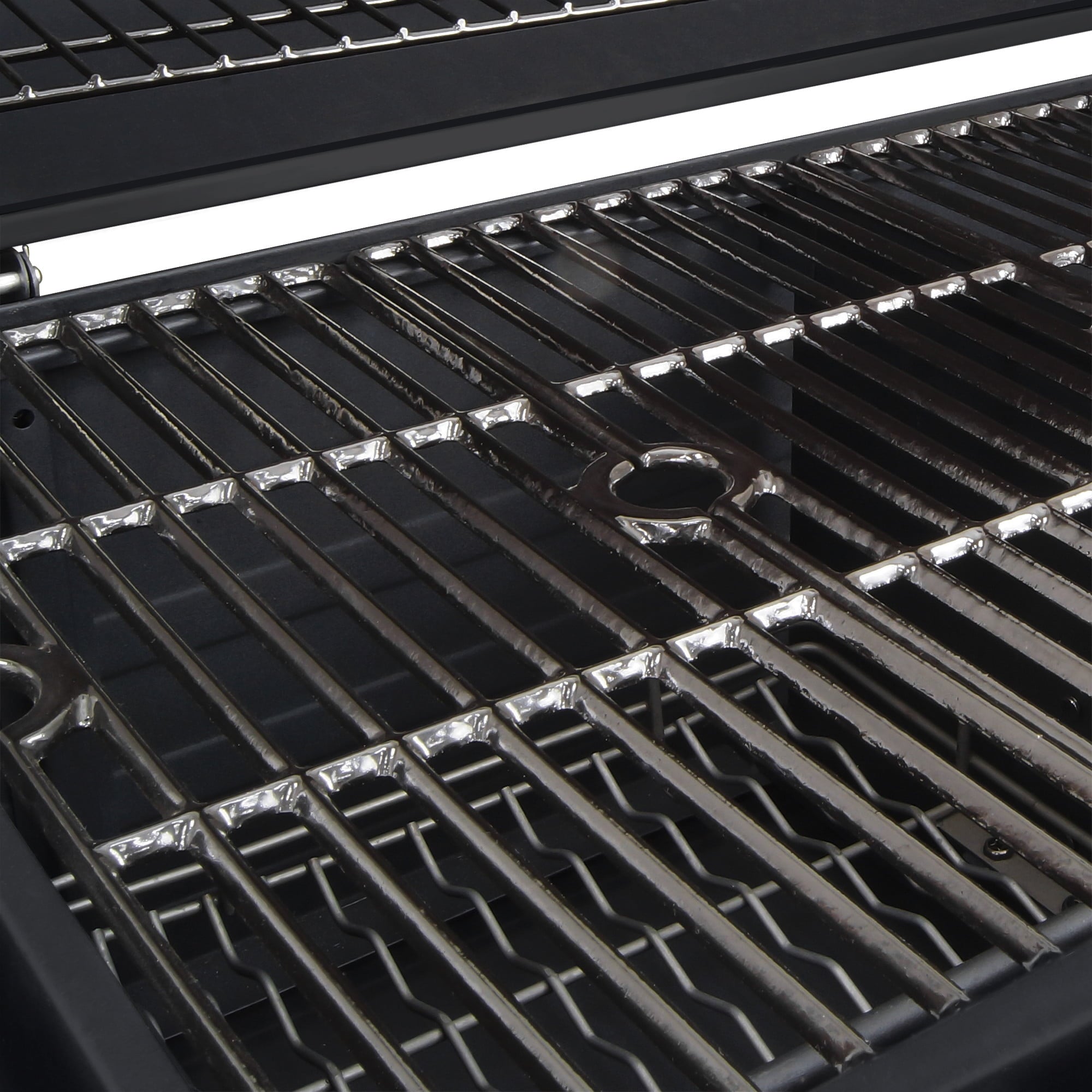 X-Large Heavy-Duty Charcoal Grill - 32 in. W- 816 sq.in. of Cooking Area Black