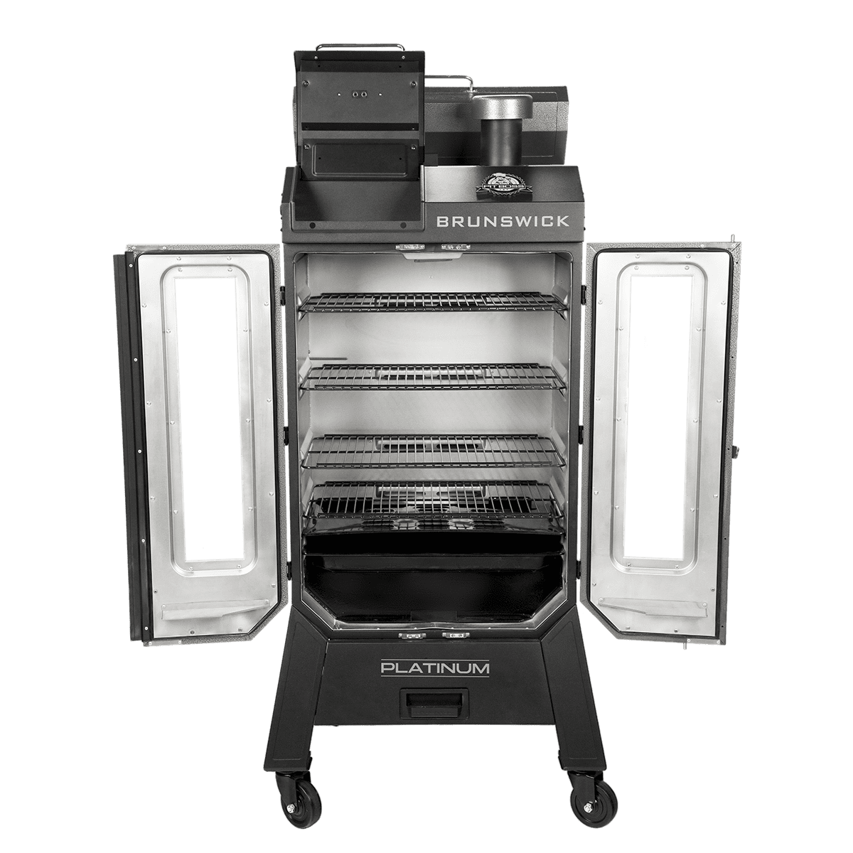 Boss Platinum Brunswick Wi-Fi? Enabled Wood Pellet Vertical Smoker