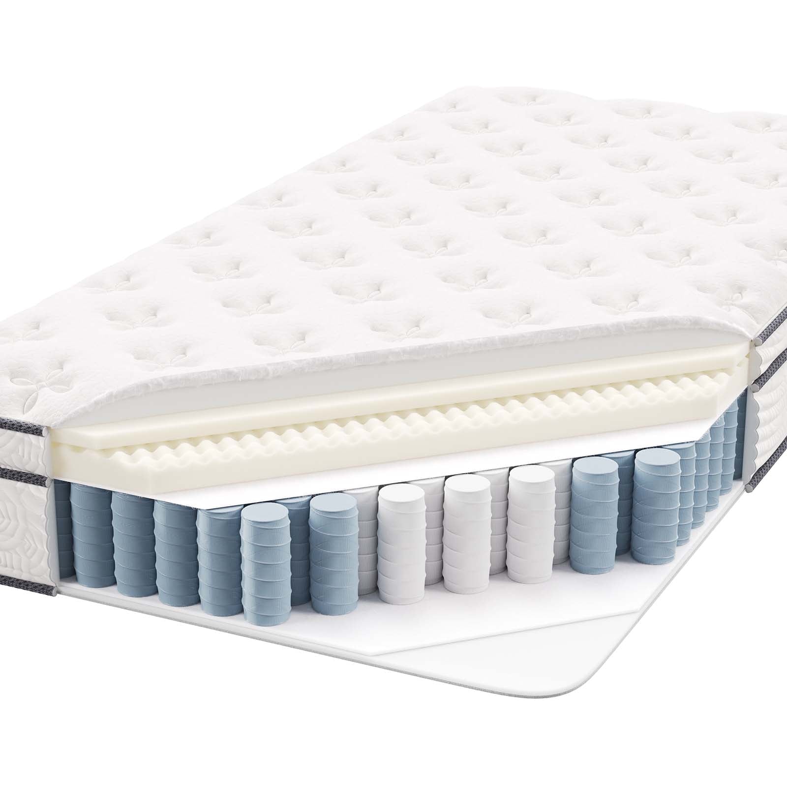 Jenna 10 Twin Innerspring Mattress. Multiple Colors