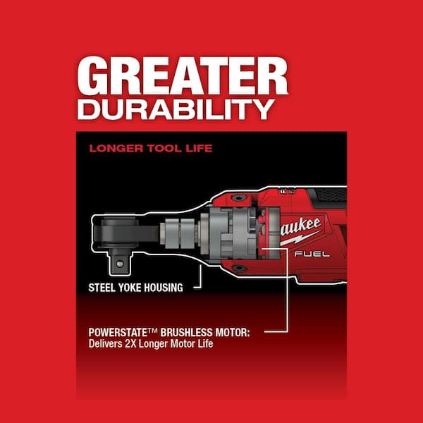 M12 FUEL 12V Li-Ion Brushless Cordless High Speed 3/8 in. Ratchet and M12 FUEL High Speed 1/4 in. Ratchet Combo Kit